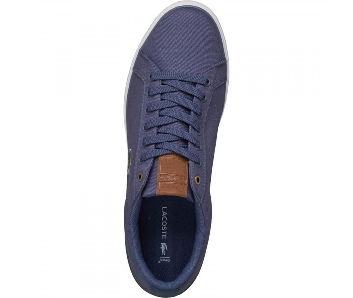 Фото - чоловічий кед Кеди Lacoste Lerond Dark Blue Navy 41