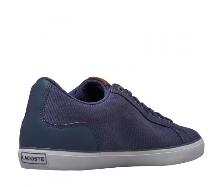 Фото - чоловічий кед Кеди Lacoste Lerond Dark Blue Navy 41