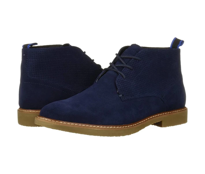 Фото - чоловічий черевик Черевики Steve Madden Hardenn Navy Suede 43.5