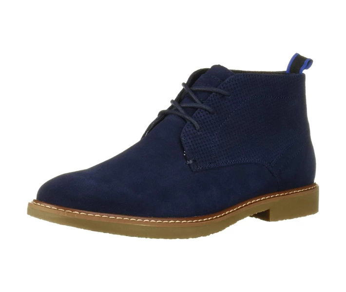 Фото - чоловічий черевик Черевики Steve Madden Hardenn Navy Suede 43.5