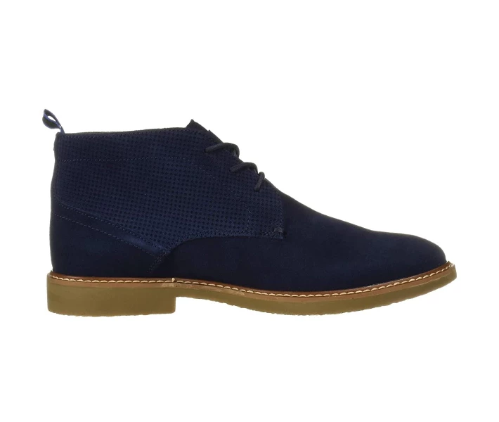 Фото - чоловічий черевик Черевики Steve Madden Hardenn Navy Suede 43.5