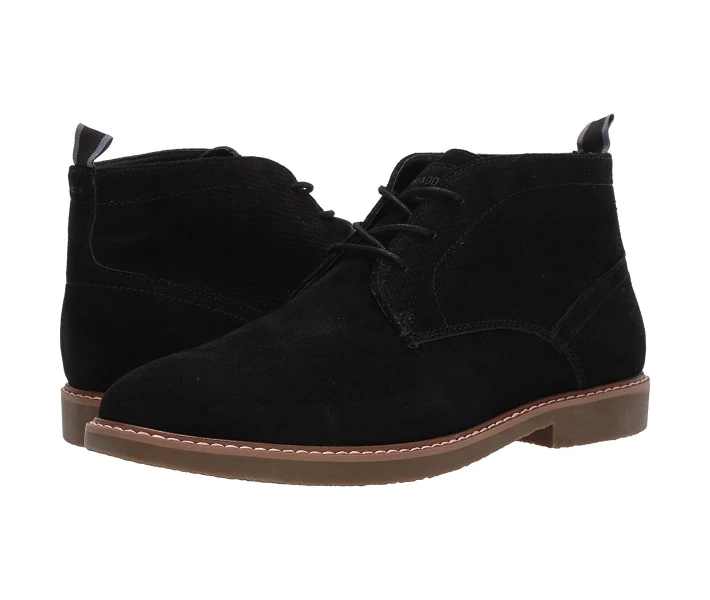 Фото - чоловічий черевик Черевики Steve Madden Hardenn Black Suede 47