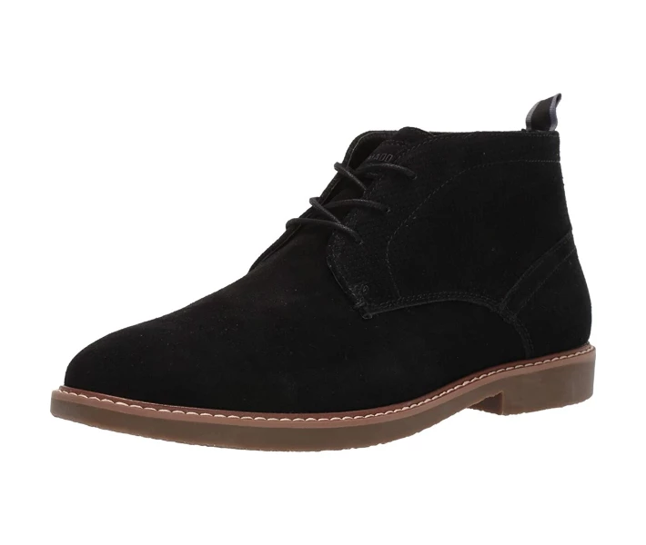 Фото - чоловічий черевик Черевики Steve Madden Hardenn Black Suede 47