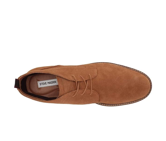 Фото - чоловічий черевик Черевики Steve Madden Hardenn Camel Suede 40