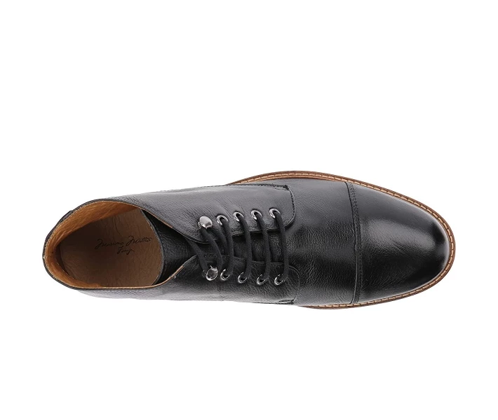 Фото - чоловічий черевик Черевики Massimo Matteo 5-Eye Chukka Cap Boot Black 41