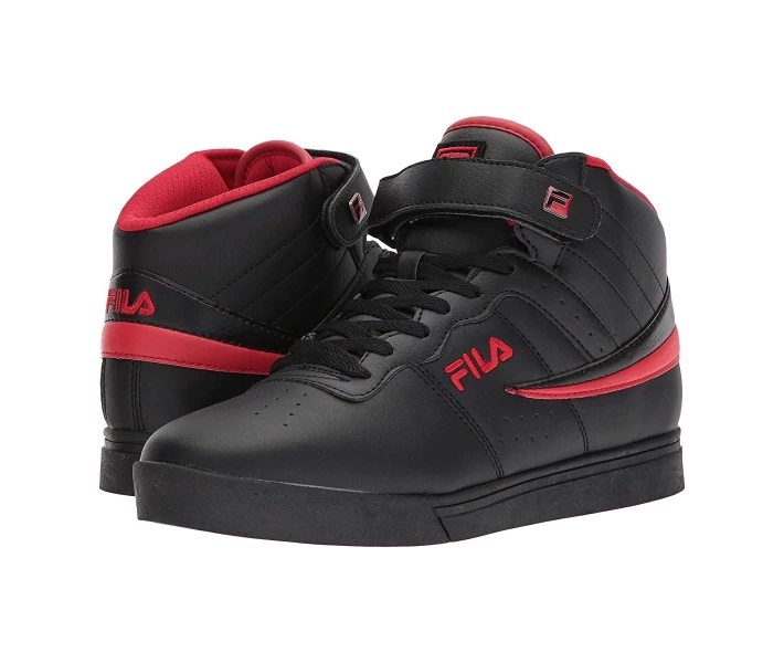 Фото - чоловічий кросівок Кросівки Fila Vulc 13 Mid Plus Black/Fila Red/Black 45