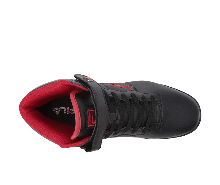 Фото - чоловічий кросівок Кросівки Fila Vulc 13 Mid Plus Black/Fila Red/Black 45