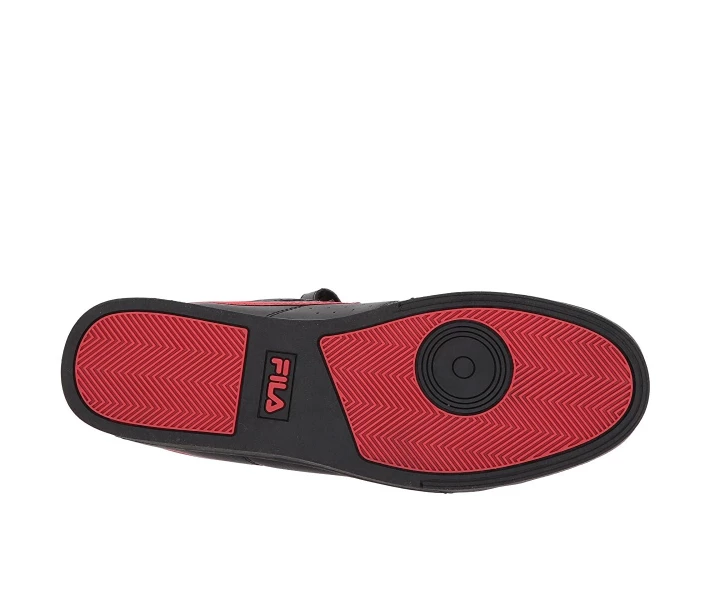 Фото - чоловічий кросівок Кросівки Fila Vulc 13 Mid Plus Black/Fila Red/Black 45