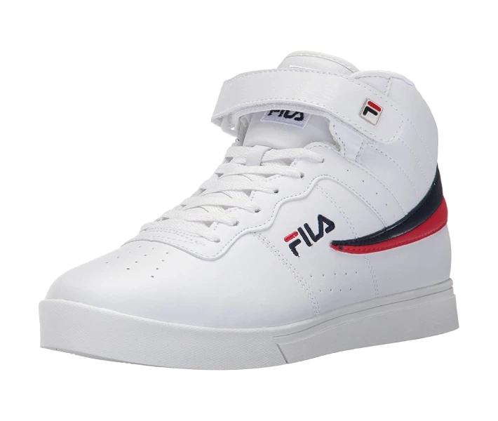 Фото - чоловічий кросівок Кросівки Fila Vulc 13 Mid Plus White/Fila Navy/Fila Red 41.5