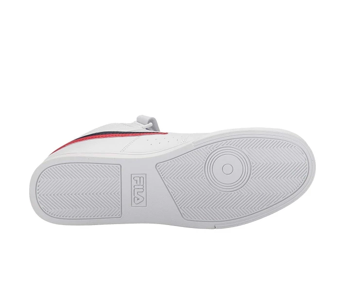 Фото - чоловічий кросівок Кросівки Fila Vulc 13 Mid Plus White/Fila Navy/Fila Red 41.5