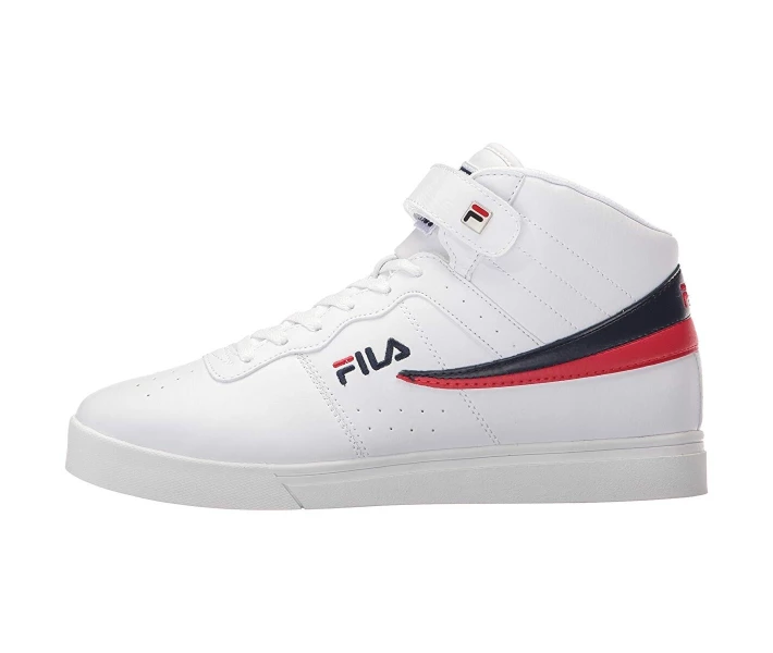 Фото - чоловічий кросівок Кросівки Fila Vulc 13 Mid Plus White/Fila Navy/Fila Red 41.5