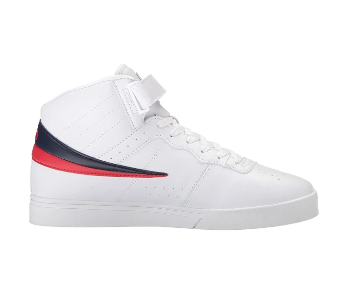 Фото - чоловічий кросівок Кросівки Fila Vulc 13 Mid Plus White/Fila Navy/Fila Red 41.5