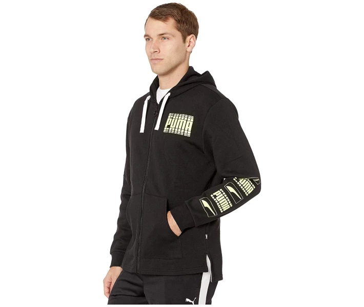 Фото - чоловіче худі Худі Puma Rebel Bold Fleece PUMA Black L