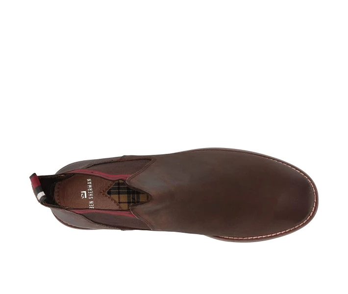 Фото - чоловічий черевик Черевики Ben Sherman Birk Chelsea Brown Leather 46
