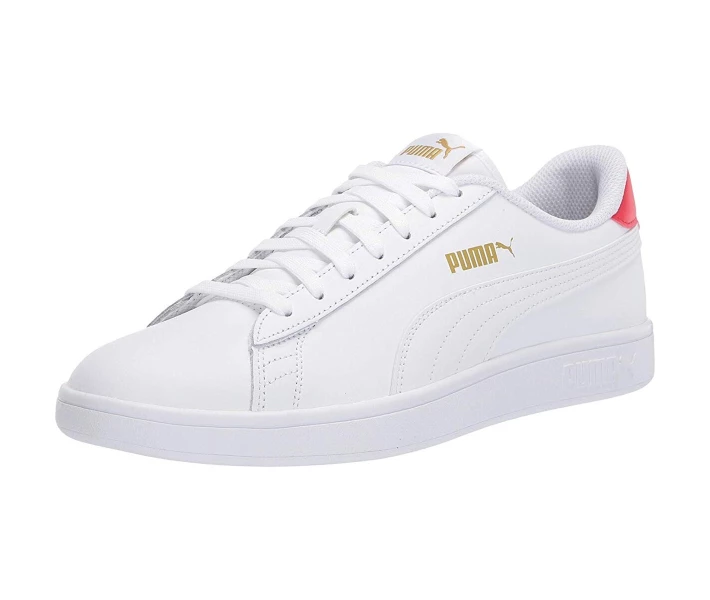 Фото - чоловічий кросівок Кросівки Puma Smash V2 L Puma White/High Risk Red/Puma Team Gold 40