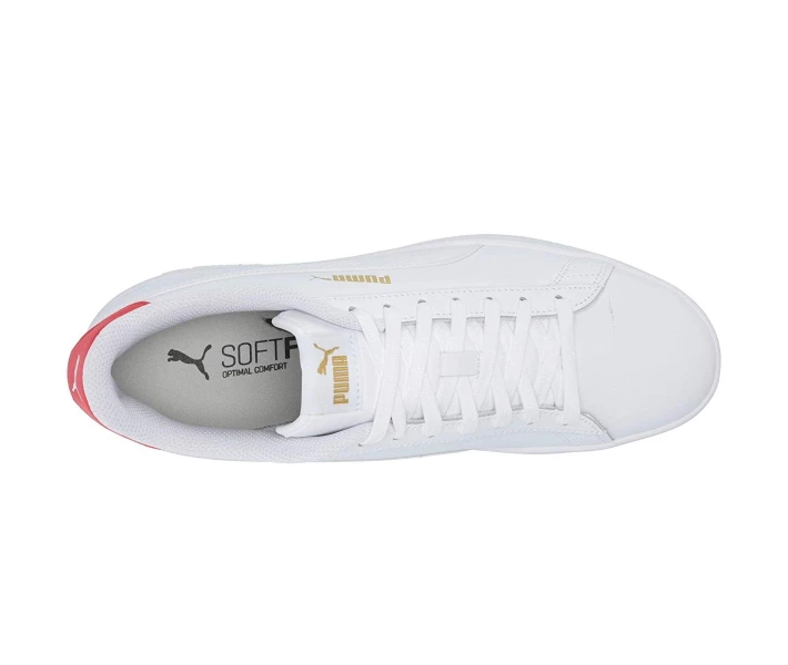 Фото - чоловічий кросівок Кросівки Puma Smash V2 L Puma White/High Risk Red/Puma Team Gold 40