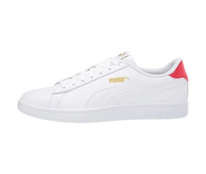 Фото - чоловічий кросівок Кросівки Puma Smash V2 L Puma White/High Risk Red/Puma Team Gold 40