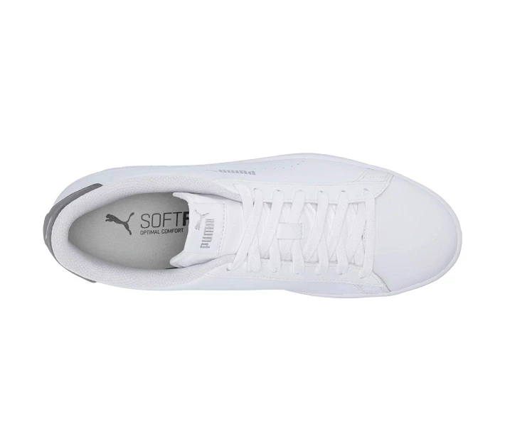 Фото - чоловічий кросівок Кросівки Puma Smash V2 L Perf Puma White/Castlerock/Puma Silver 40