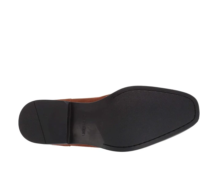 Фото - чоловічий черевик Черевики Calvin Klein Cliff Mid Chelsea Boot Tan Calf Suede 40.5
