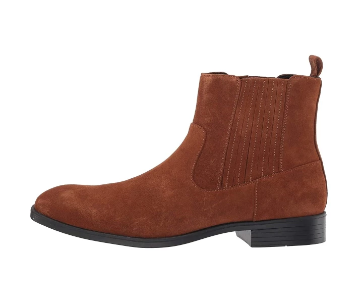 Фото - чоловічий черевик Черевики Calvin Klein Cliff Mid Chelsea Boot Tan Calf Suede 43.5
