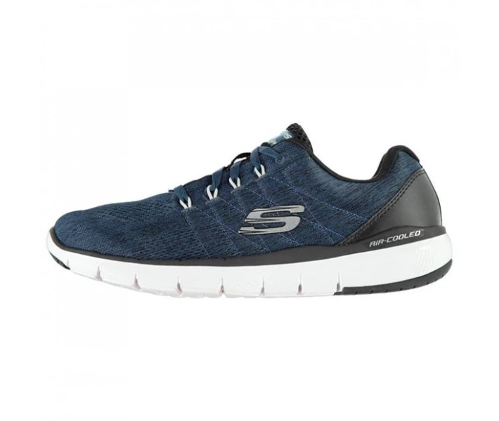 Фото - чоловічий кросівок Кросівки Skechers Flex 3 Stall S02 Navy/Black 44