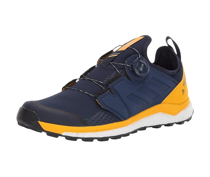 Фото - чоловічий кросівок Кросівки Adidas Terrex Agravic BOA Collegiate Navy/Collegiate Navy/Active Gold 45.3