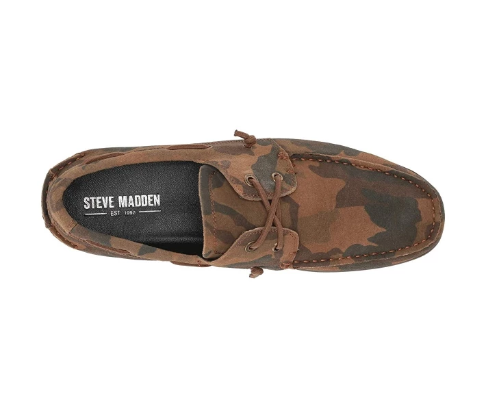 Фото - чоловічий мокасин Мокасини Steve Madden Gametyme Boat Shoe Camouflage 41.5