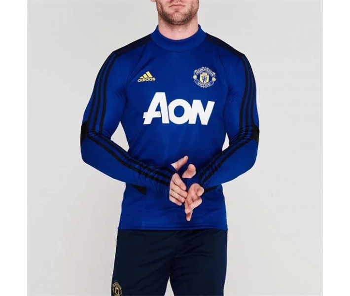 Фото - чоловіче худі Худі adidas MUFC Trn Sn02 Royal S