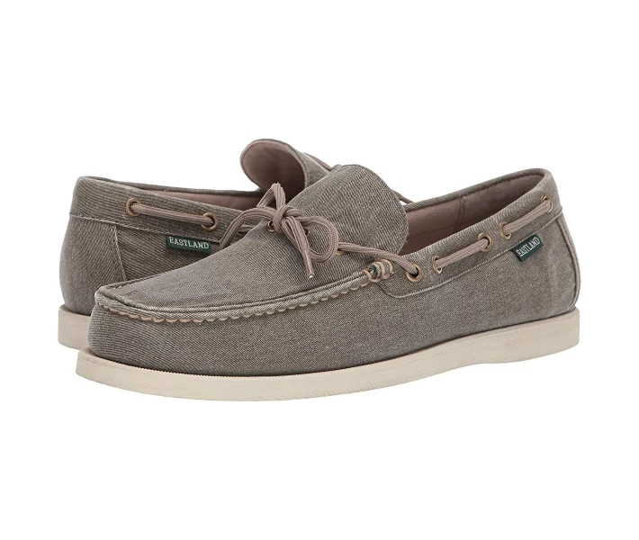 Фото - чоловічий мокасин Мокасини Eastland Yarmouth Olive Canvas 41