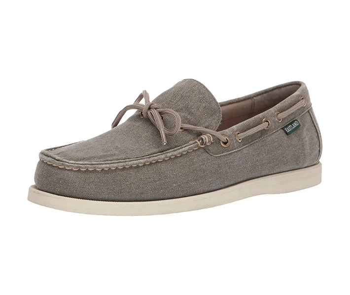 Фото - чоловічий мокасин Мокасини Eastland Yarmouth Olive Canvas 41