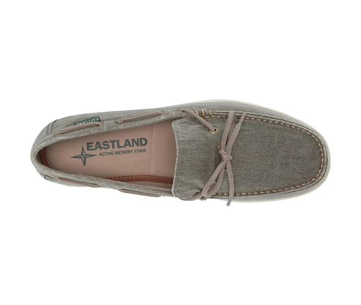 Фото - чоловічий мокасин Мокасини Eastland Yarmouth Olive Canvas 41