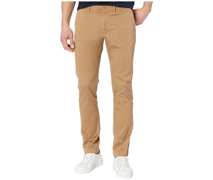Фото - чоловічі штани Чінос J.Crew 484 Slim-Fit Pant in Stretch Chino River Brown 34W 32L