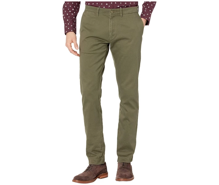 Фото - чоловічі штани Чінос J.Crew 484 Slim-Fit Pant in Stretch Chino Catskill Green 38W 32L