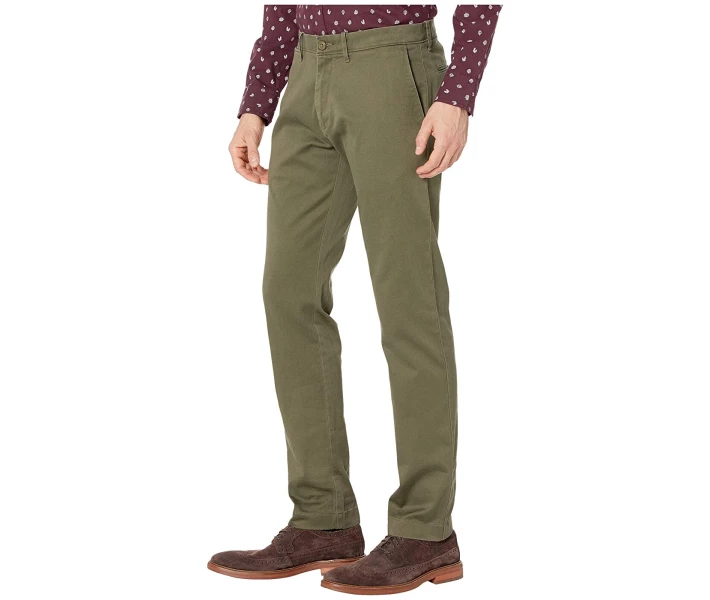 Фото - чоловічі штани Чінос J.Crew 484 Slim-Fit Pant in Stretch Chino Catskill Green 38W 32L