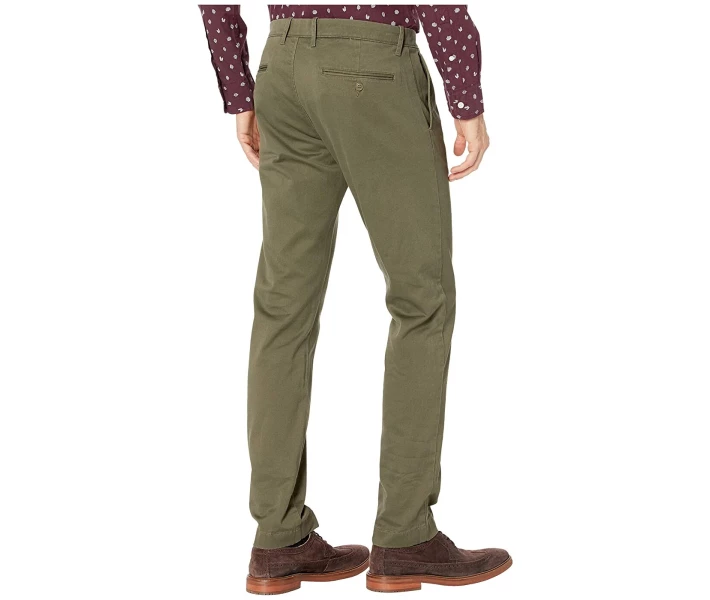 Фото - чоловічі штани Чінос J.Crew 484 Slim-Fit Pant in Stretch Chino Catskill Green 38W 32L