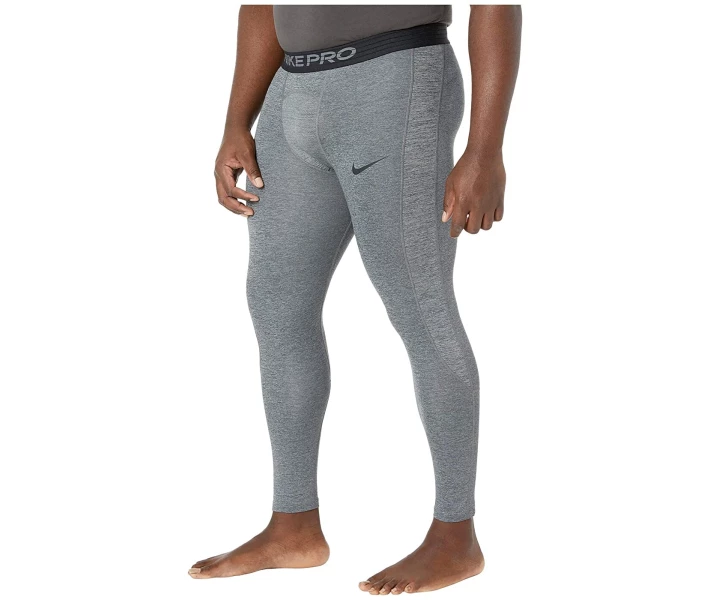 Фото - чоловічі тайтси Тайтси Nike Big & amp; Tall Pro 3/4 Tights Dark Smoke Grey / Particle Grey / Black L Tall