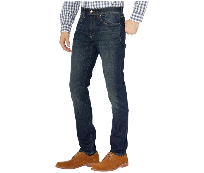 Фото - чоловічі джинси Джинси J.Crew 250 Skinny-Fit Stretch On Demand in Dark Worn-In Wash Dark Worn-in Wash 34W 32L