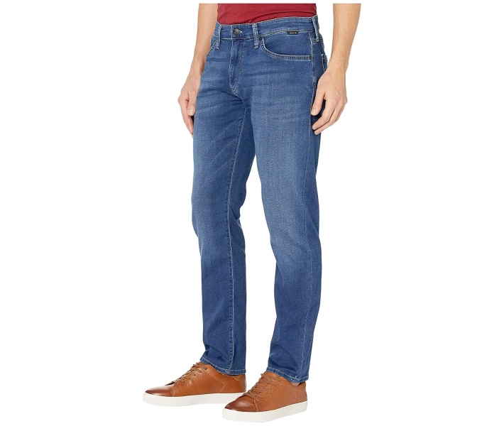 Фото - чоловічі джинси Джинси Mavi Jeans Marcus Regular Rise Slim Straight in Shaded Athletic Shaded Athletic 33W 32L