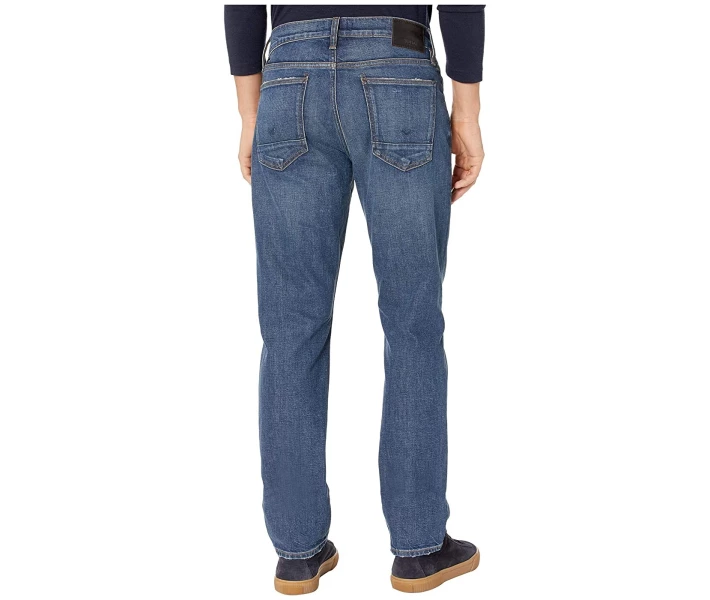 Фото - чоловічі джинси Джинси Hudson Blake Slim Straight Zip in Hard Ball Hard Ball 32W 32L