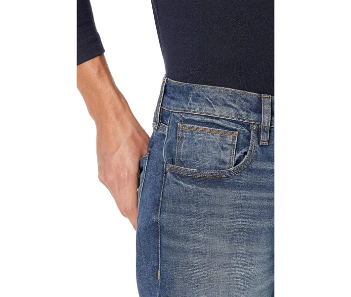 Фото - чоловічі джинси Джинси Hudson Blake Slim Straight Zip in Hard Ball Hard Ball 32W 32L