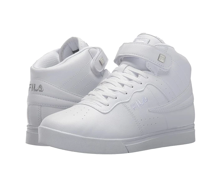 Фото - чоловічий кросівок Кросівки Fila Vulc 13 Mid Plus White/Metallic Silver/White 41.5