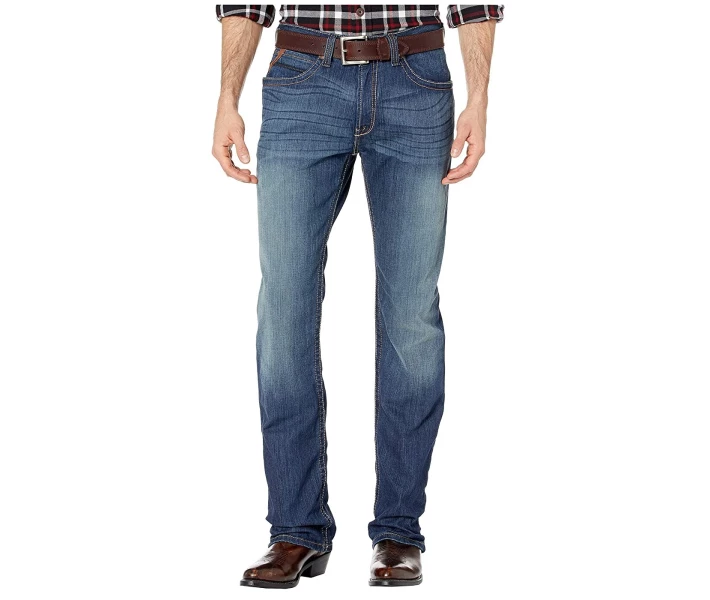 Фото - чоловічі джинси Джинси Ariat M4 Low Rise Stackable Straight Leg Tekstretch in Nightfall Nightfall 40W 32L