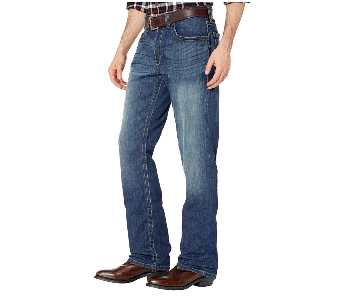 Фото - чоловічі джинси Джинси Ariat M4 Low Rise Stackable Straight Leg Tekstretch in Nightfall Nightfall 40W 32L