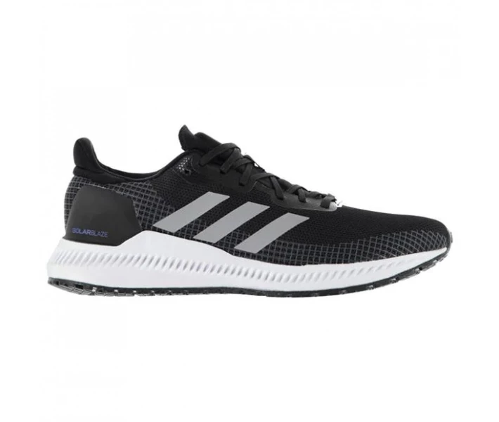 Фото - чоловічий кросівок Кросівки adidas Solar Blaze Trainers Black/Silv/Red 42