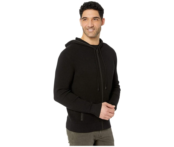 Фото - чоловіче худі Худі Calvin Klein Textured per - 12GG Black S
