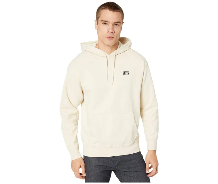 Фото - чоловіче худі Худі Levi's Authentic Fog / Mineral Black M
