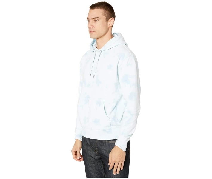 Фото - чоловіче худі Худі J.Crew Garment-Dyed Tie-Dye Chateaux Blue Tonal Tie-Dye XL