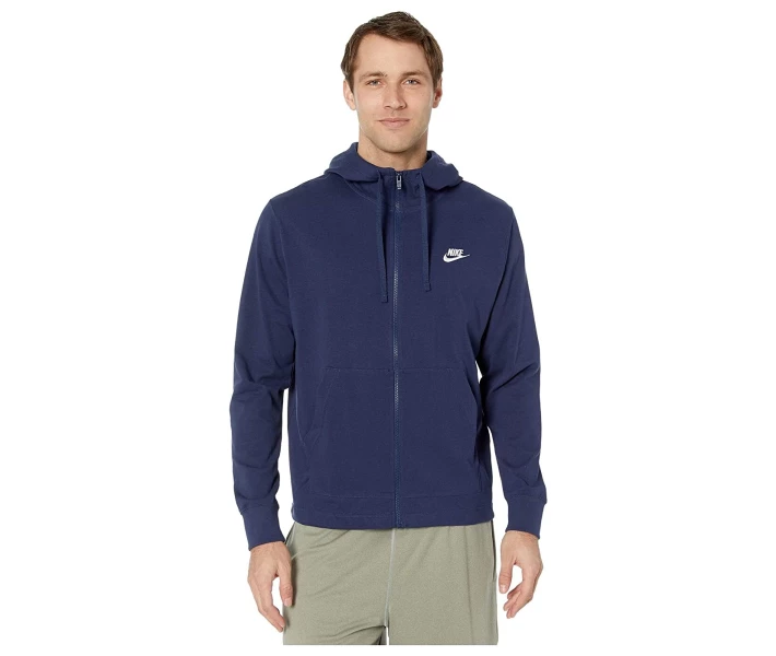 Фото - чоловіче худі Худі Nike NSW Club Jersey Midnight Navy / White L