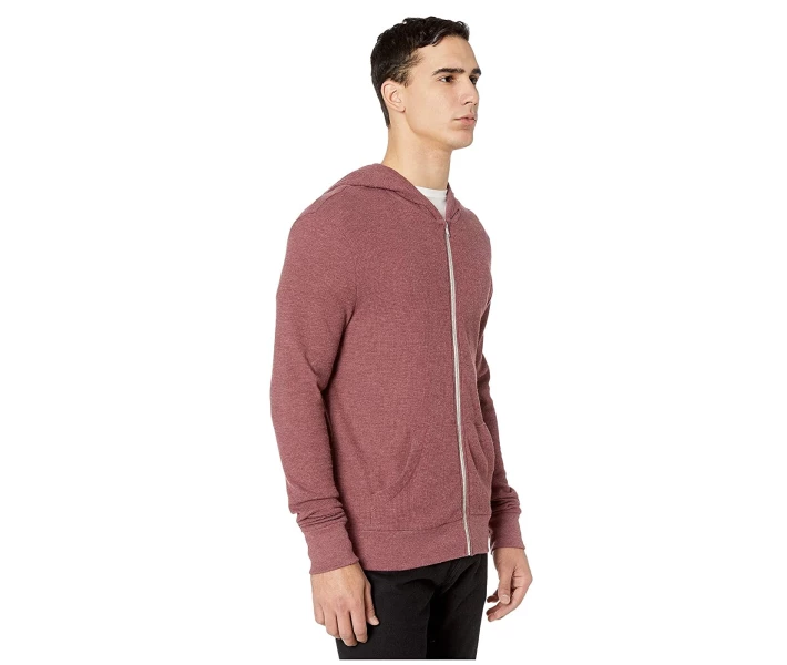 Фото - чоловіче худі Худі Alternative Vintage Thermal Vintage Maroon L