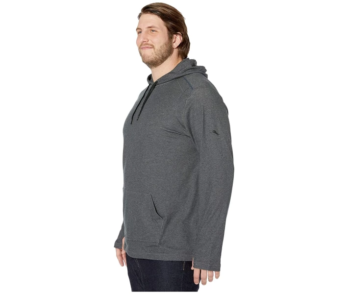 Фото - чоловіче худі Худі Tommy Bahama Palm Valley IslandZone Black Heather XXXL Wide